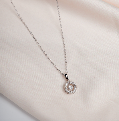 Celestial Chime Zircon Necklace