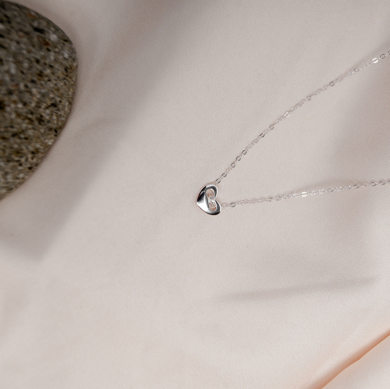 Petite Elegance Heart Necklace