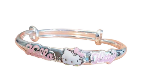 Hello Kitty 999 Silver Bracelet